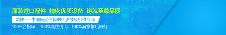 龍鐵締造100%高品質、高性價比鼓風機
